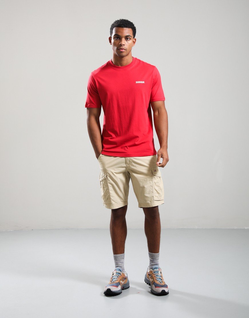 Napapijri S-Small Box T-Shirt American B Raq