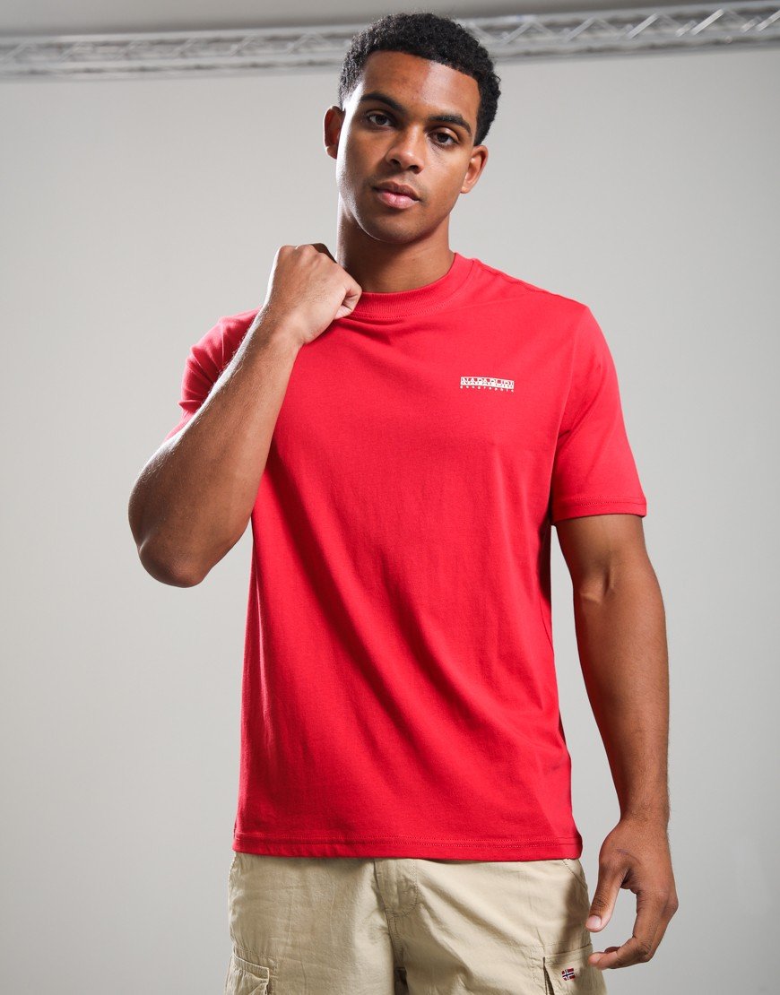 Napapijri S-Small Box T-Shirt American B Raq