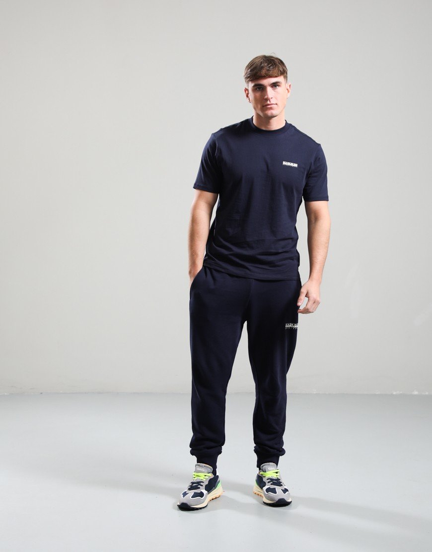 Napapijri S-Small Box T-Shirt Blu Marine