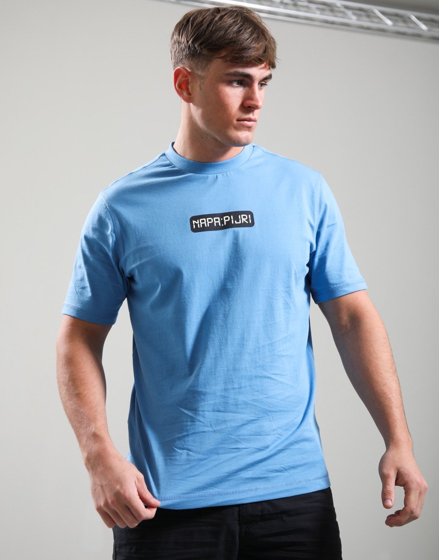 Napapijri S-Sol T-Shirt Blue Jasper B9A