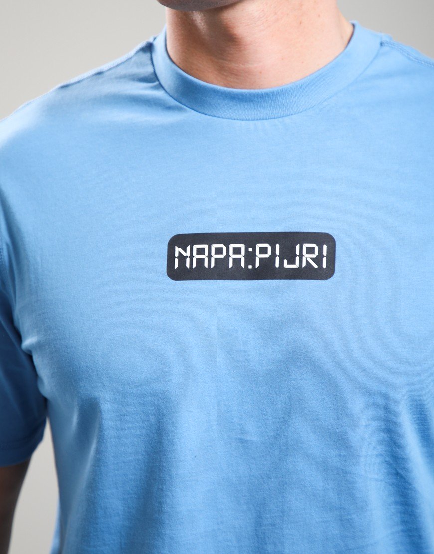 Napapijri S-Sol T-Shirt Blue Jasper B9A