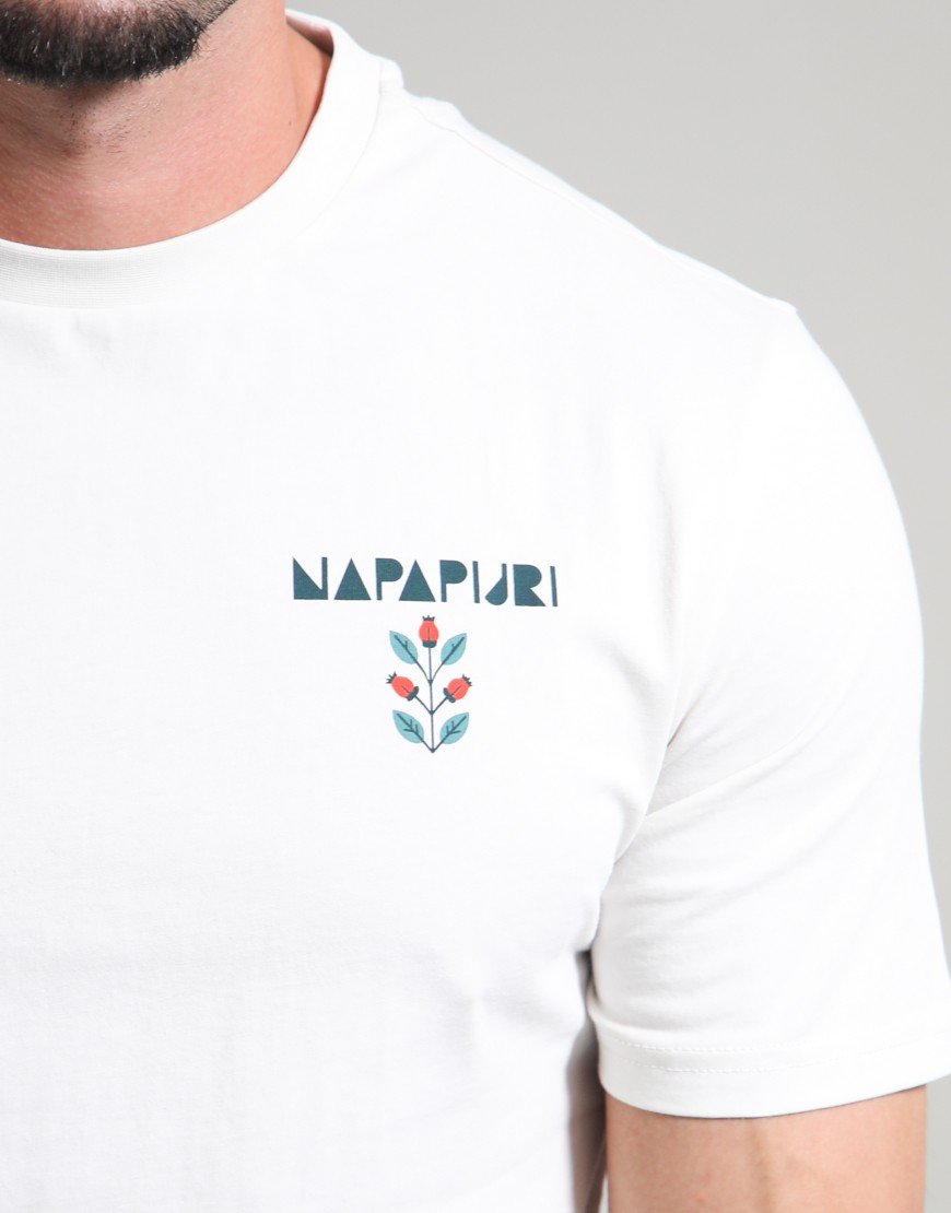 Napapijri S-Swhol T-Shirt White Whisper