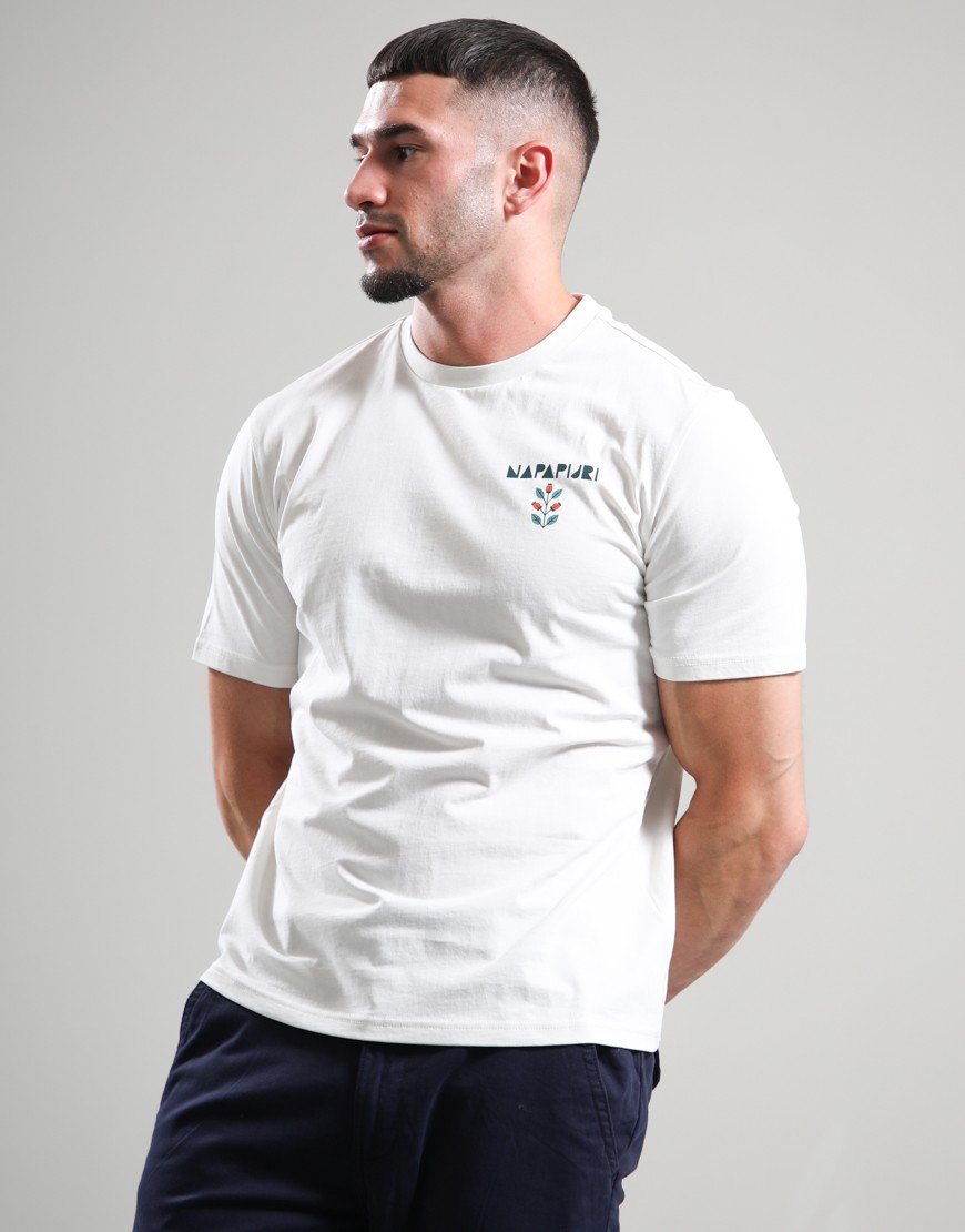 Napapijri S-Swhol T-Shirt White Whisper