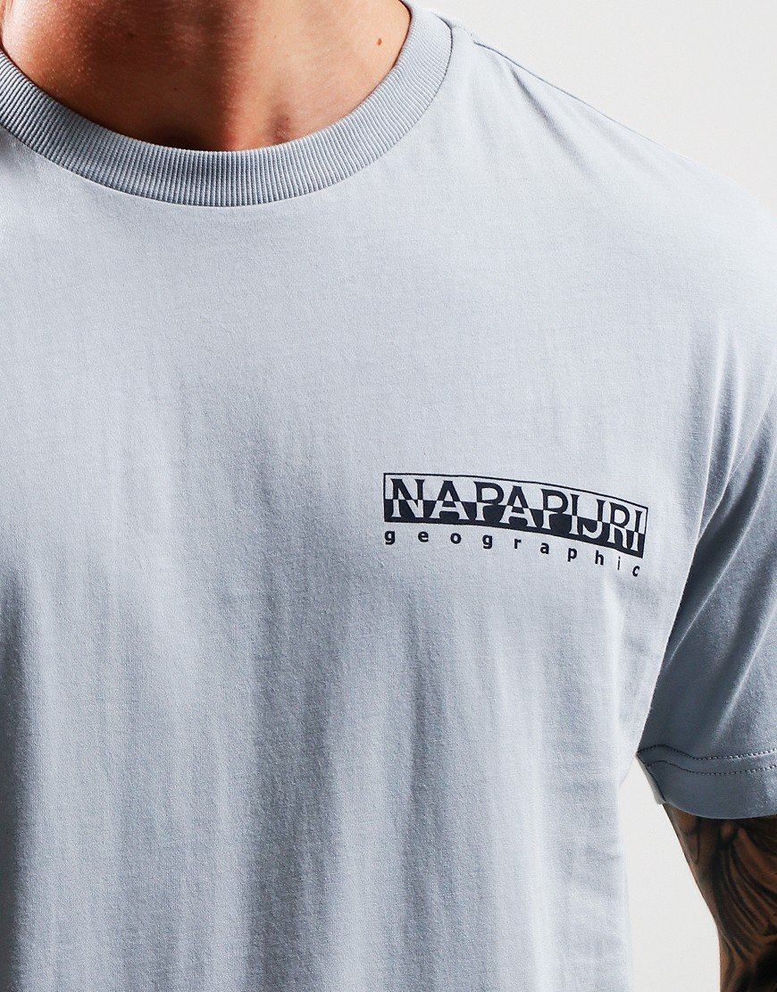 Napapijri S-Telemark 1 T-Shirt Gray Quarry