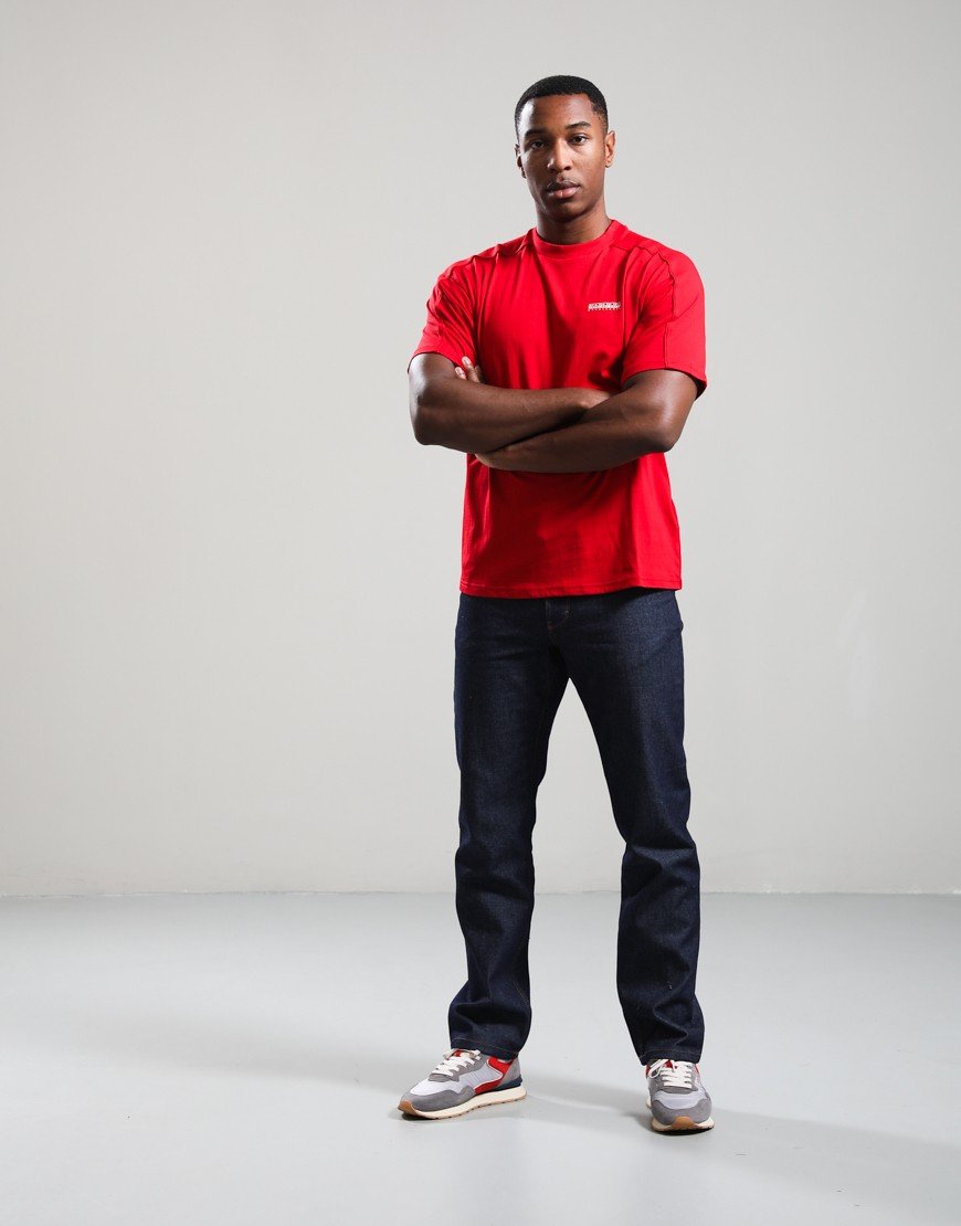 Napapijri S-Teza T-Shirt Haute Red R1F