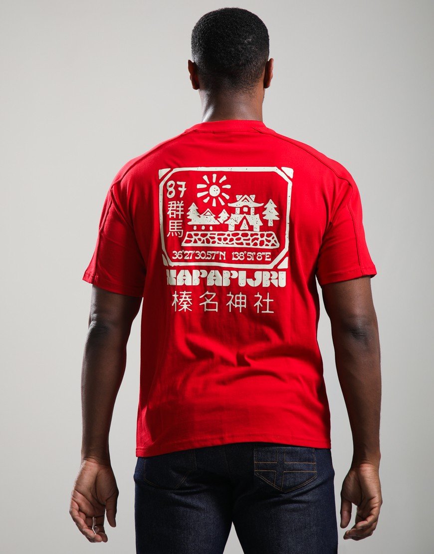 Napapijri S-Teza T-Shirt Haute Red R1F