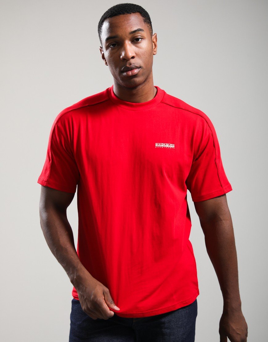 Napapijri S-Teza T-Shirt Haute Red R1F