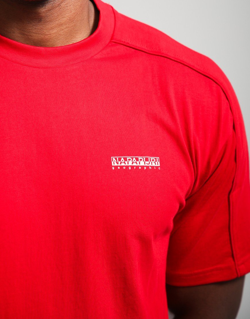 Napapijri S-Teza T-Shirt Haute Red R1F