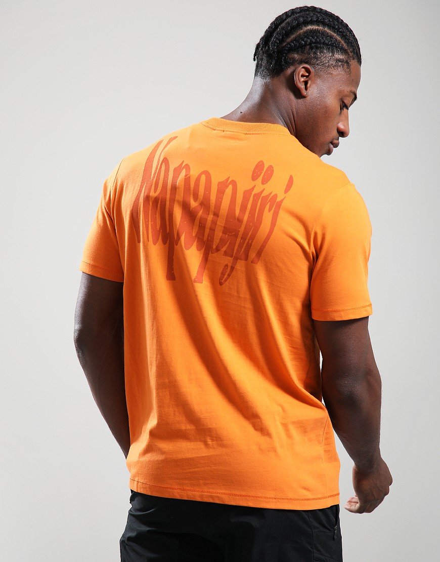 Napapijri S-Turrach T-Shirt Orange Pumpkin