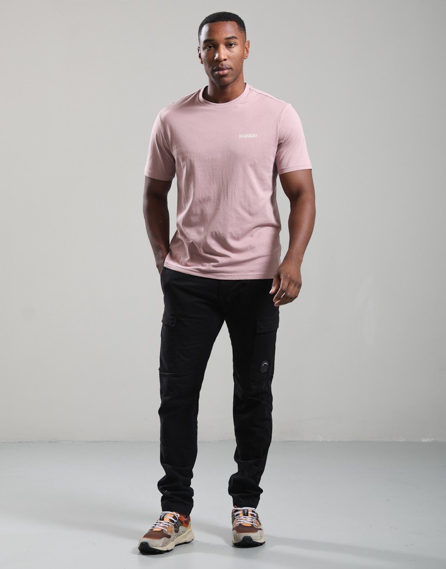 Napapijri S-Yose T-Shirt Pink Woodrose