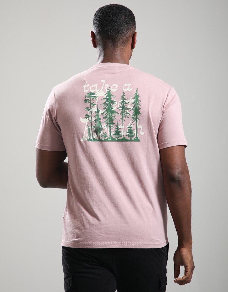 Napapijri S-Yose T-Shirt Pink Woodrose