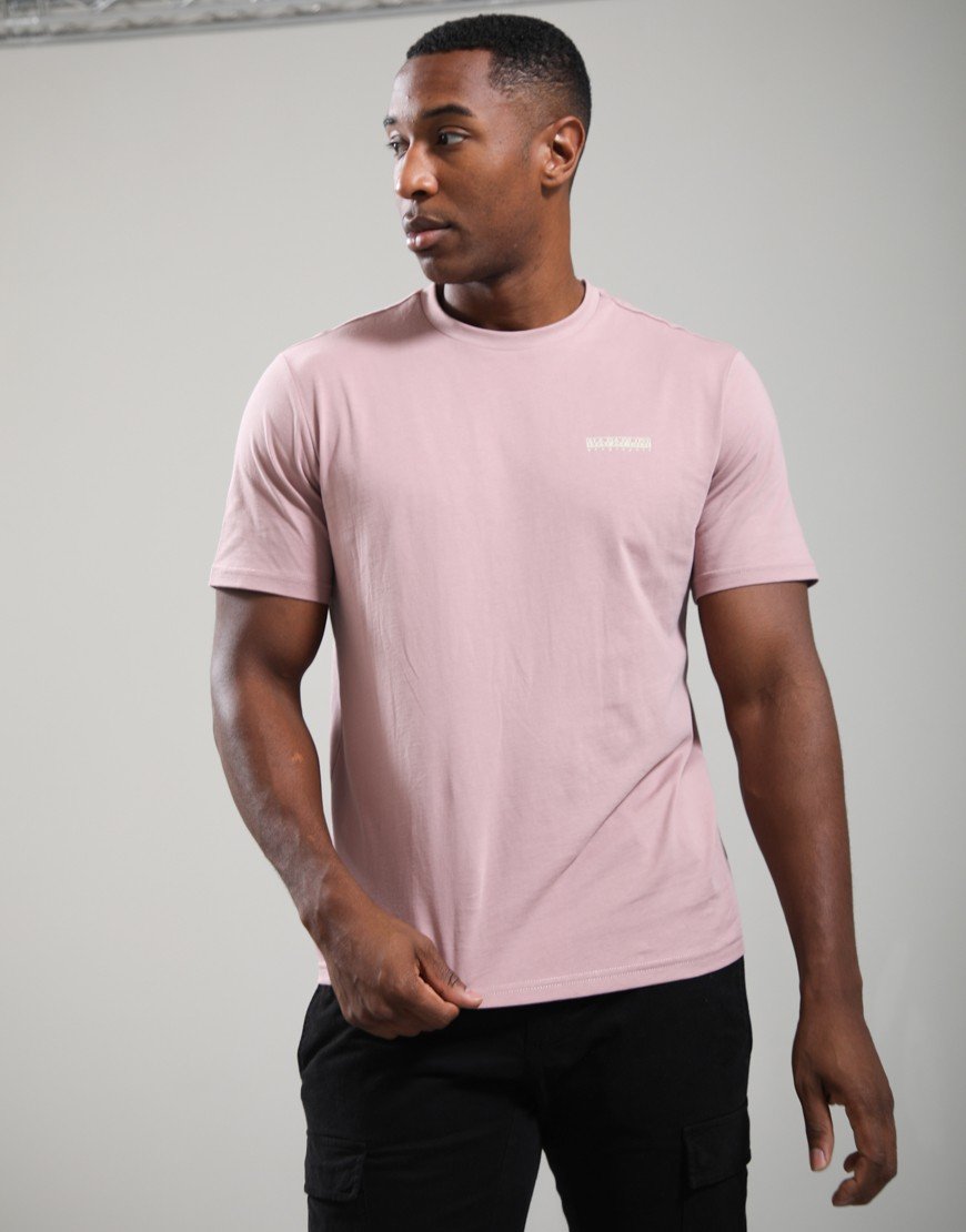 Napapijri S-Yose T-Shirt Pink Woodrose
