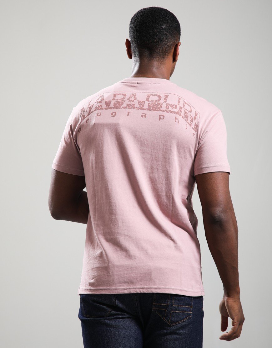 Napapijri S-Yourte T-Shirt Pink Woodrose