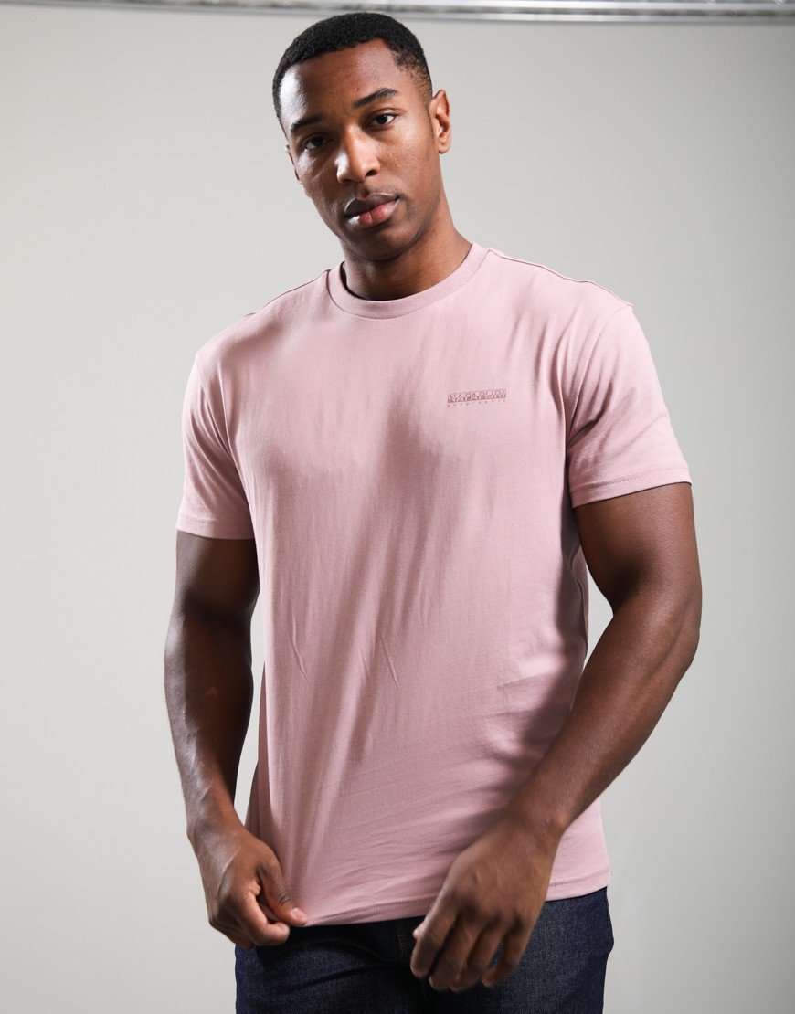 Napapijri S-Yourte T-Shirt Pink Woodrose