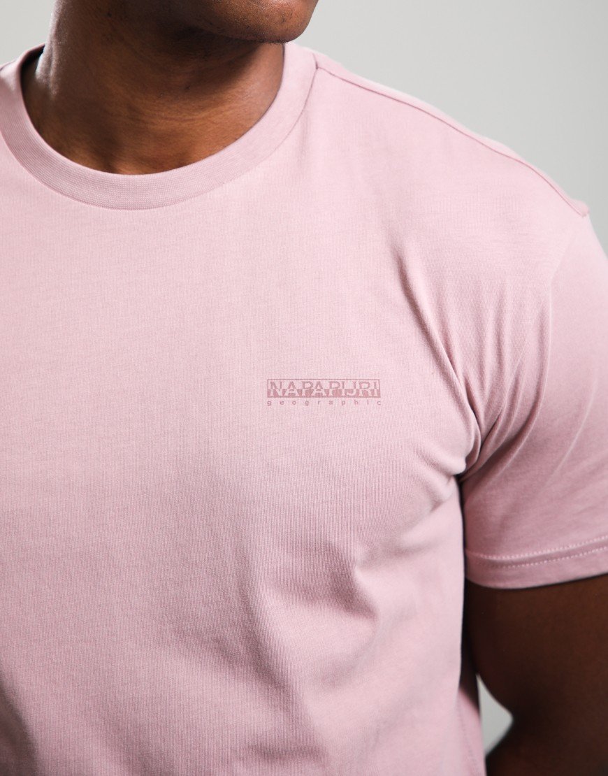 Napapijri S-Yourte T-Shirt Pink Woodrose
