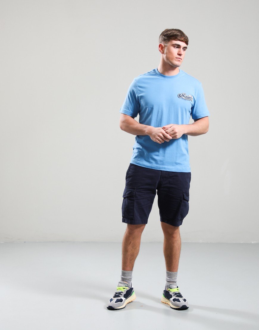 Napapijri S-Zinc T-Shirt Blue Jasper B9A