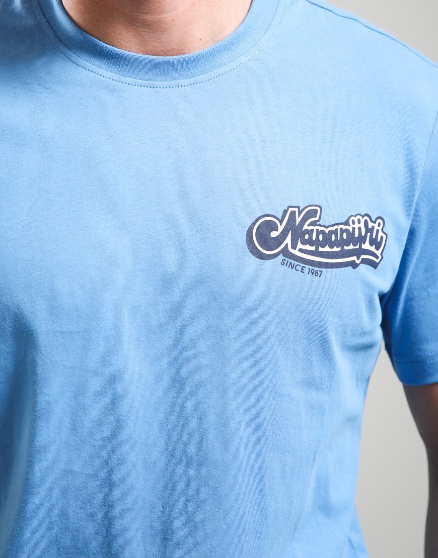 Napapijri S-Zinc T-Shirt Blue Jasper B9A