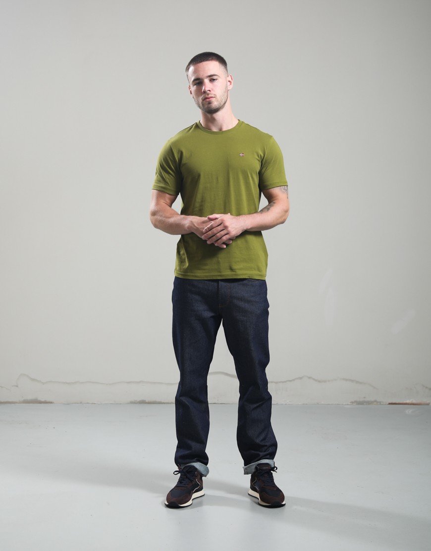 Napapijri Salis Summer T-Shirt Avocado G4C