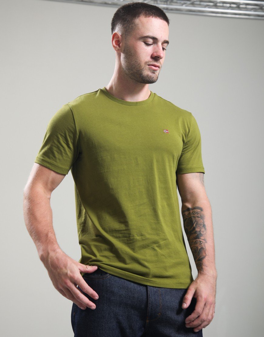 Napapijri Salis Summer T-Shirt Avocado G4C