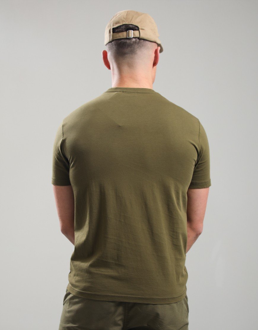 Napapijri Salis SS Summer T-Shirt Dark Olive G3A