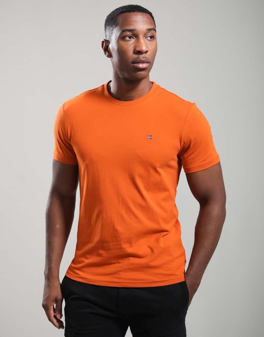 Napapijri Salis Summer T-Shirt Gold Flame Awq