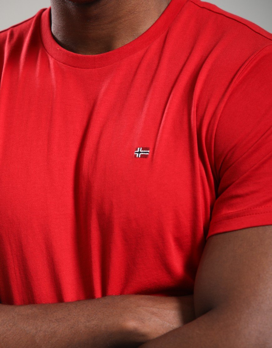 Napapijri Salis Summer T-Shirt Haute Red