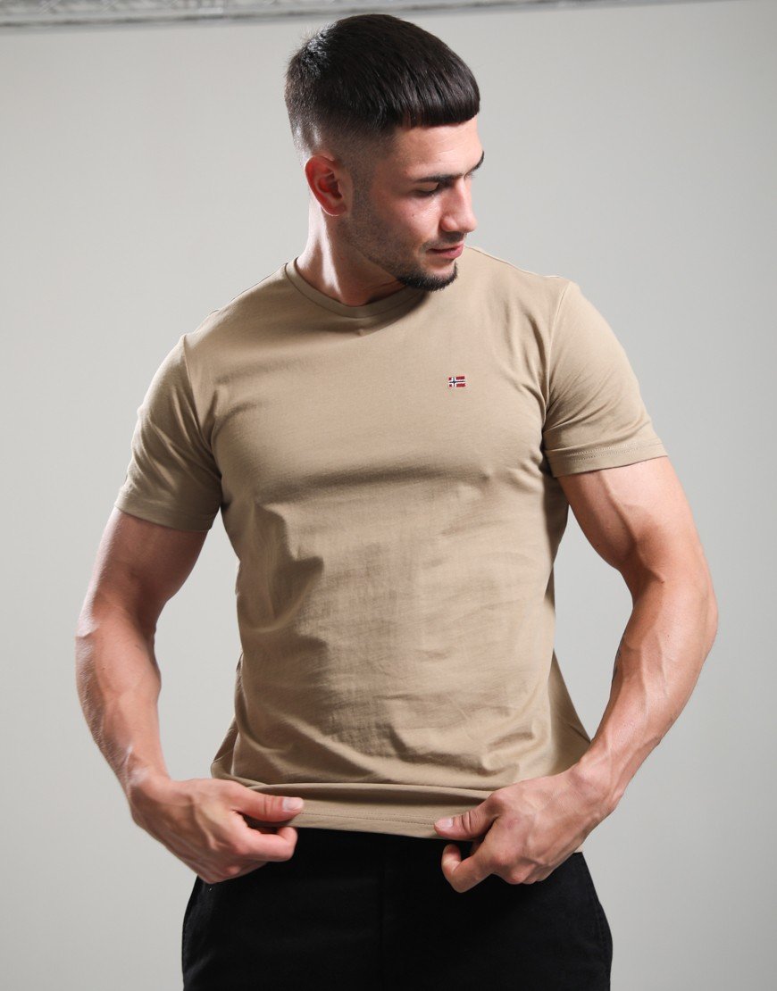 Napapijri Salis Summer T-Shirt Petrified Oak