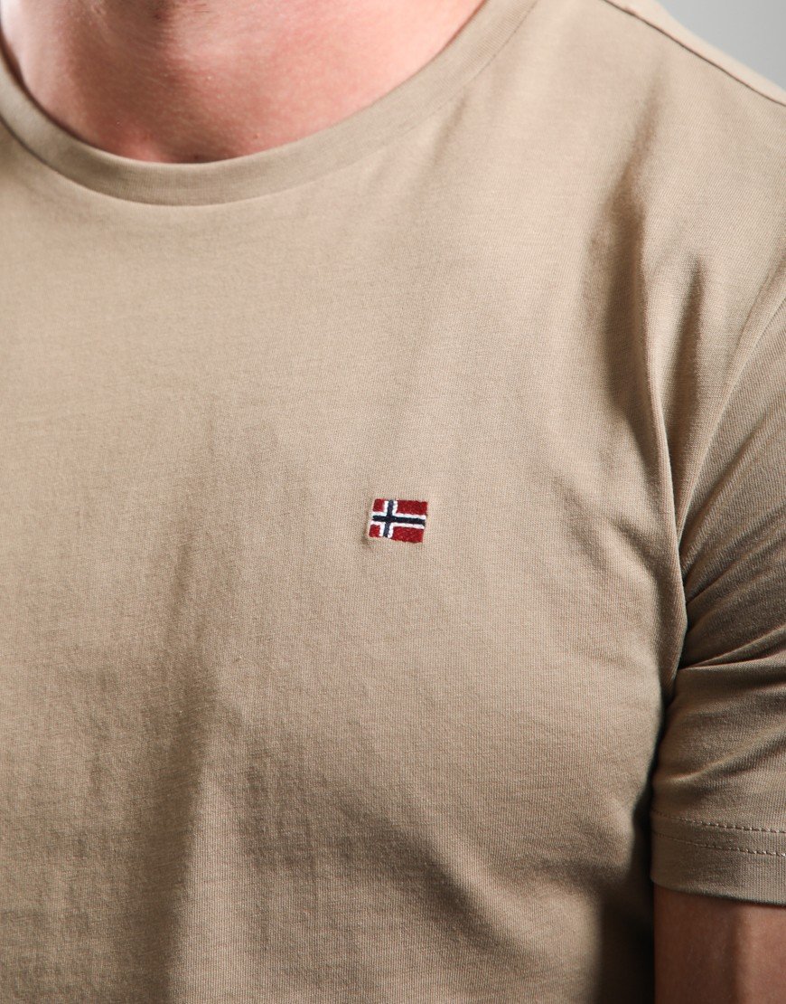 Napapijri Salis Summer T-Shirt Petrified Oak