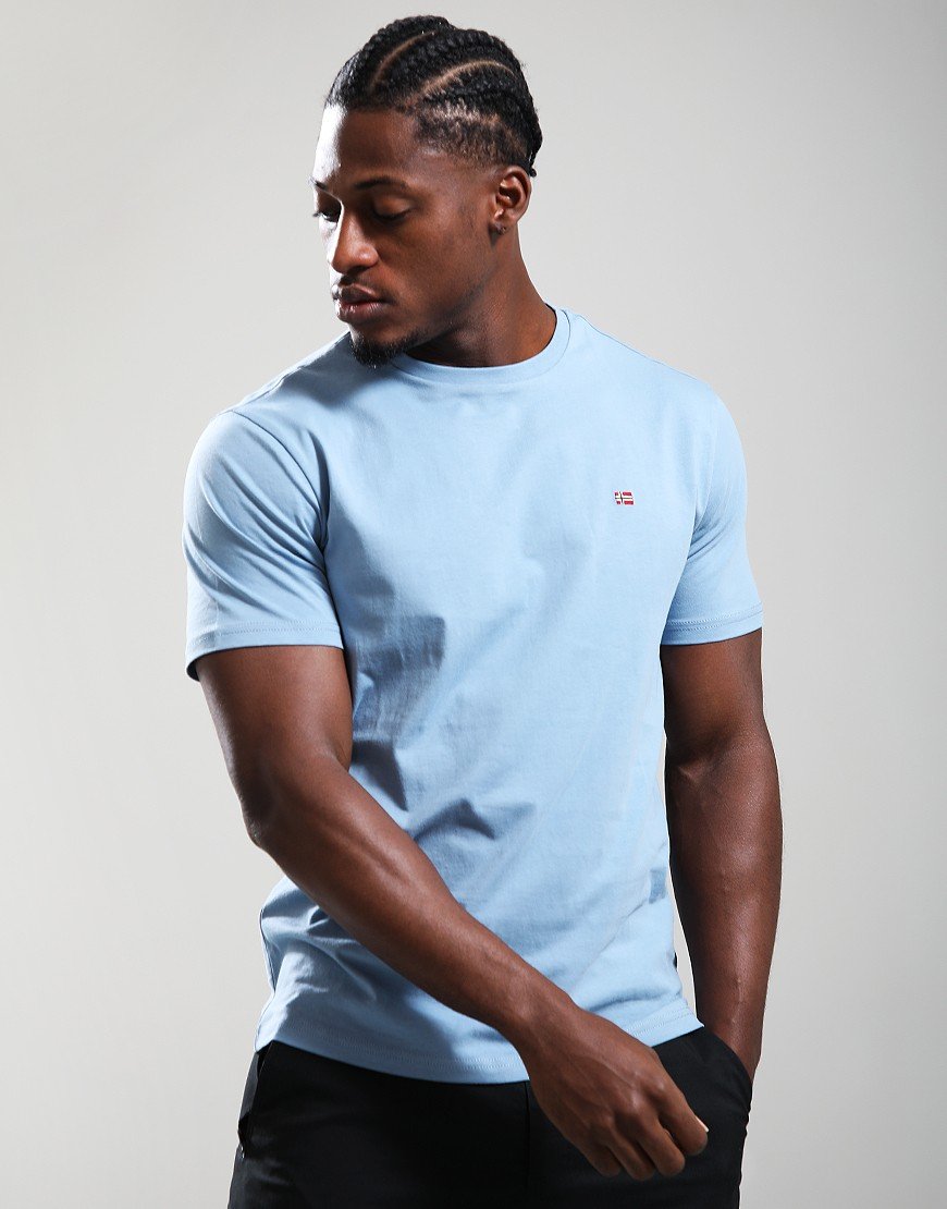 Napapijri Salis Summer T-Shirt Faded Denim