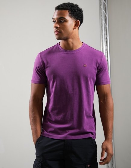 Napapijri Salis Summer T-Shirt Purple PaSS Vaa