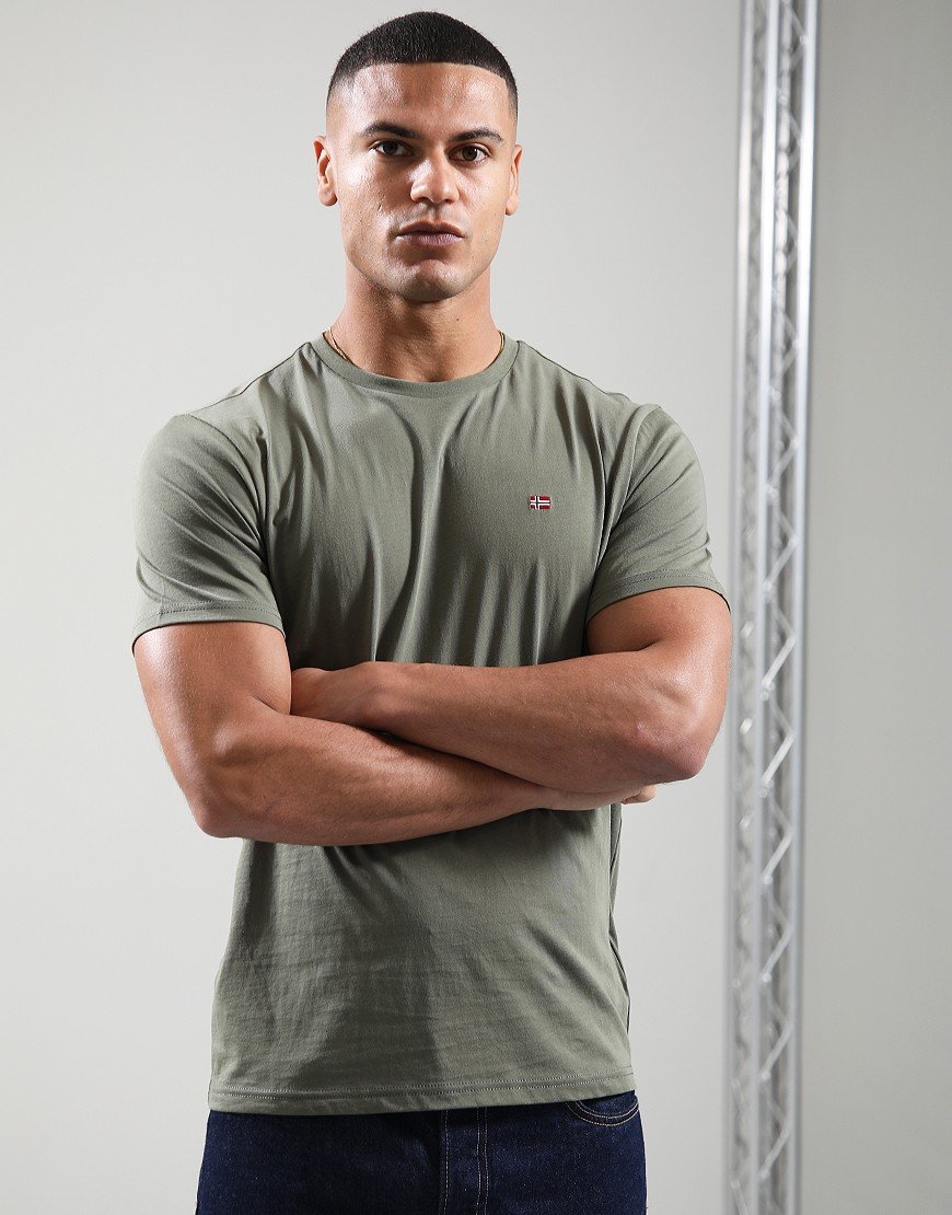 Napapijri Salis Summer T-Shirt Tea Leaf G0A