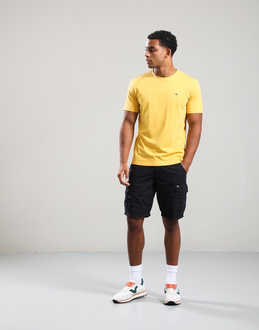 Napapijri Salis Summer T-Shirt Yolk Yellow Y0Z
