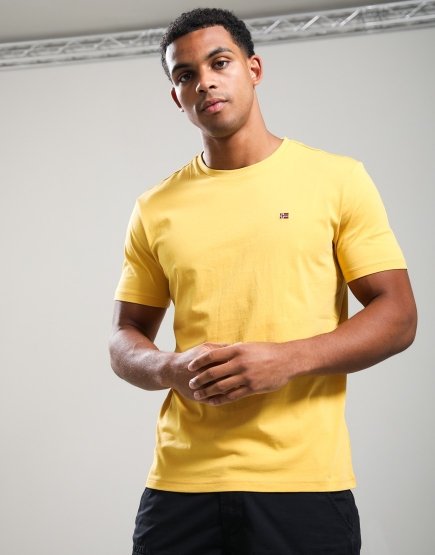 Napapijri Salis Summer T-Shirt Yolk Yellow Y0Z