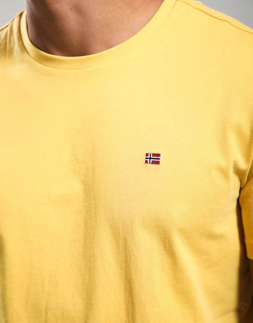Napapijri Salis Summer T-Shirt Yolk Yellow Y0Z