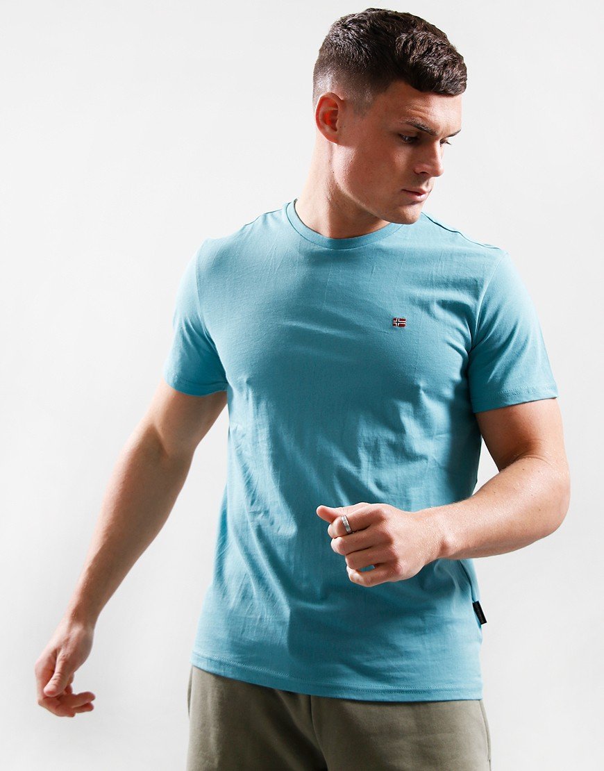 Napapijri Salis T-Shirt Blue Bristol