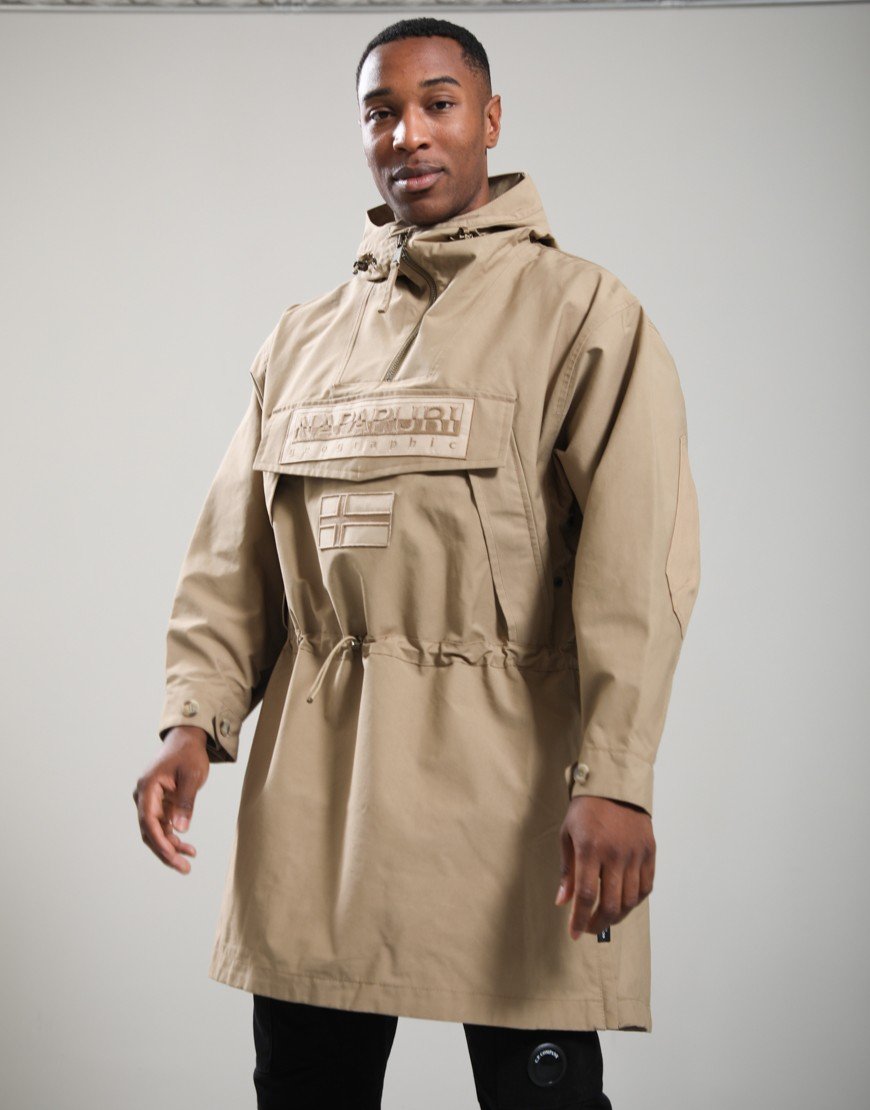 Napapijri Skidoo Cotton Anorak Jacket Petrified Oak