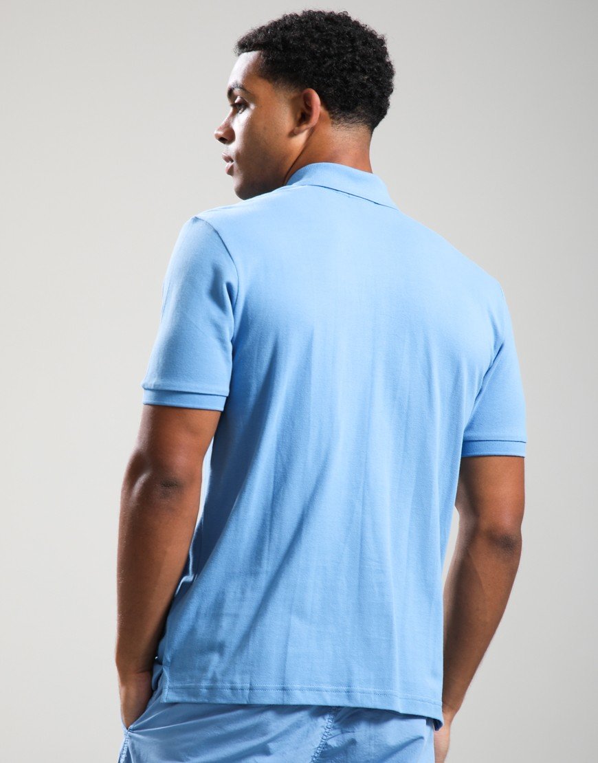 Napapijri E-Small Box Polo Shirt Blue Jasper