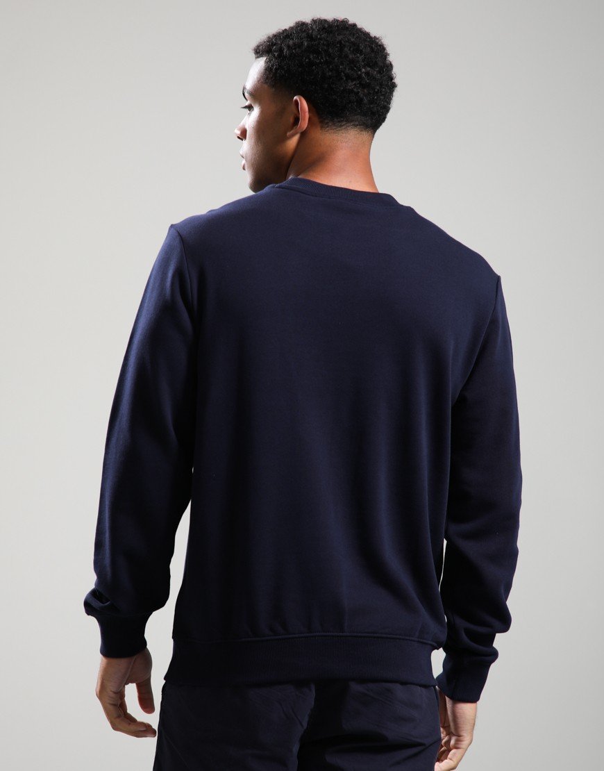 Napapijri B-Small Box Crew Sweat Blu Marine