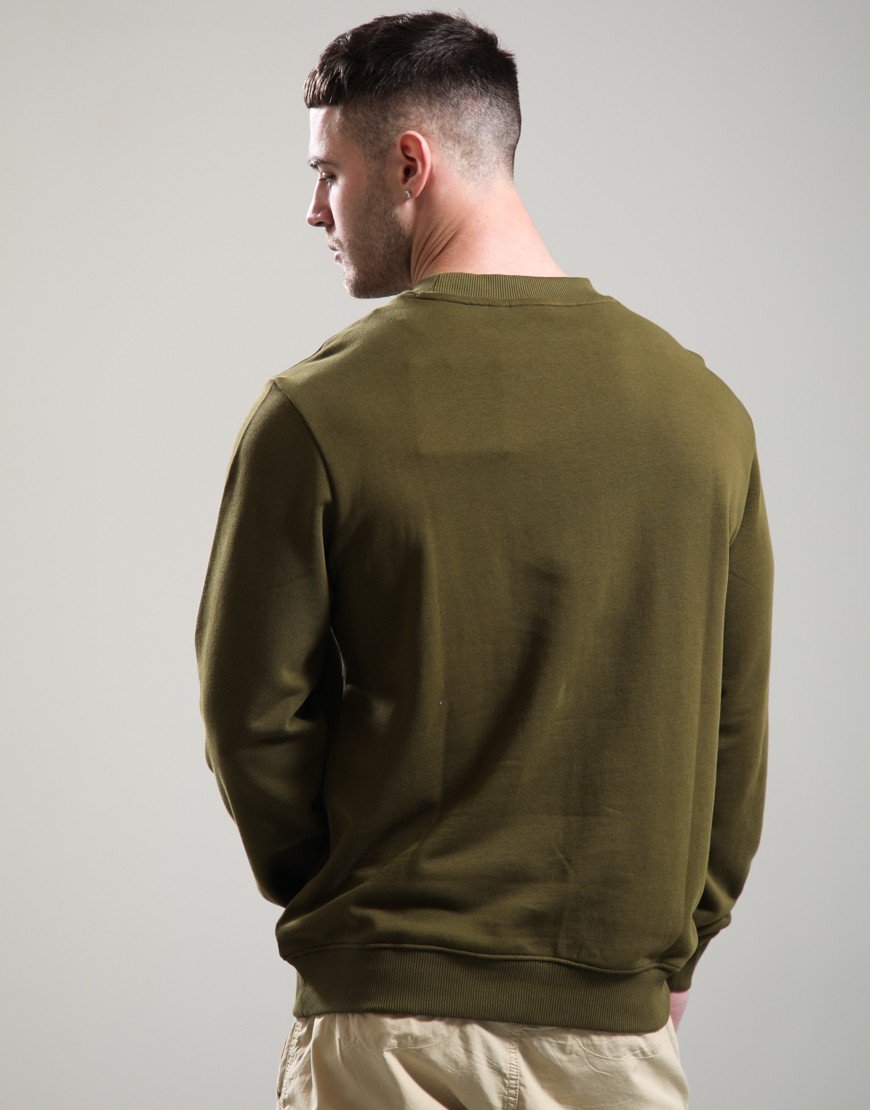 Napapijri B-Small Box Crew Sweat Dark Olive 