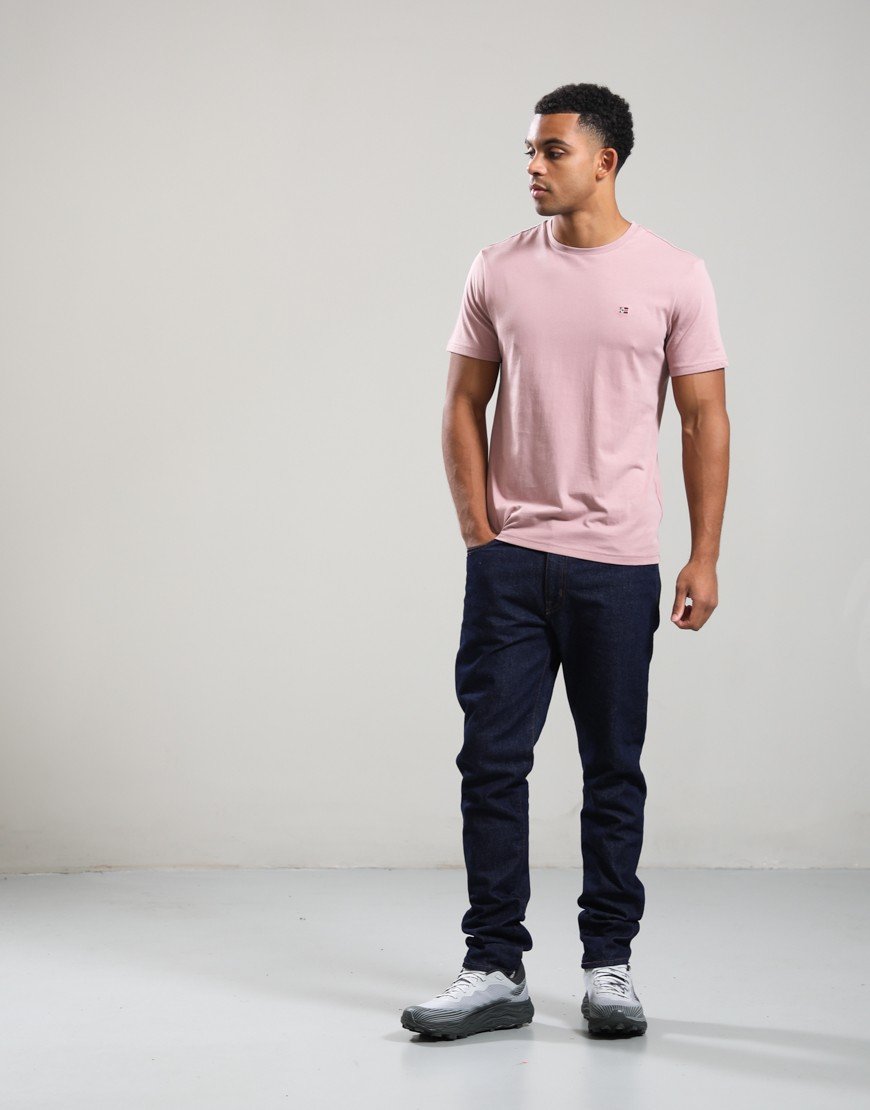 Napapijri Salis Summer T-Shirt Pink Woodrose