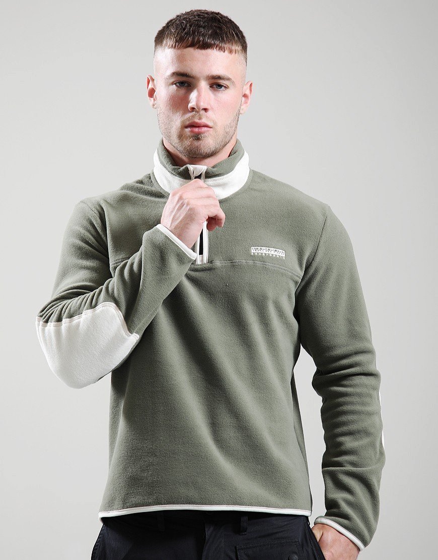Napapijri T-Dergana Half Zip Fleece Tea Leaf