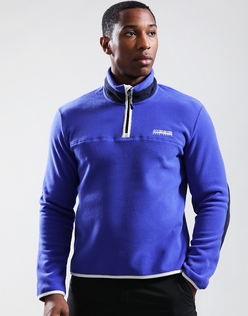 Napapijri T-Dergana Half Zip Fleece Royal Blue