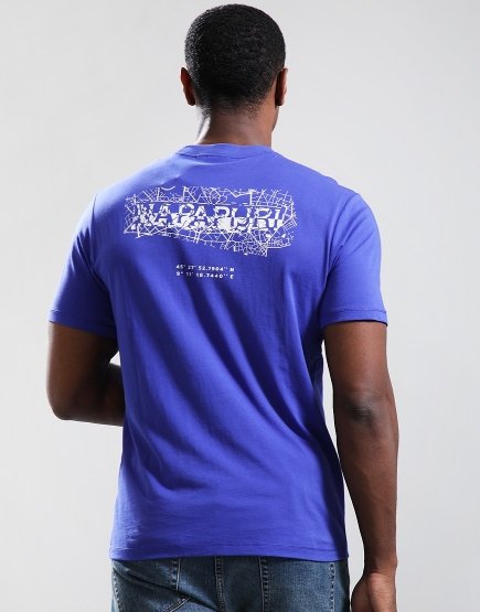 Napapijri S-Turrach T-Shirt Royal Blue