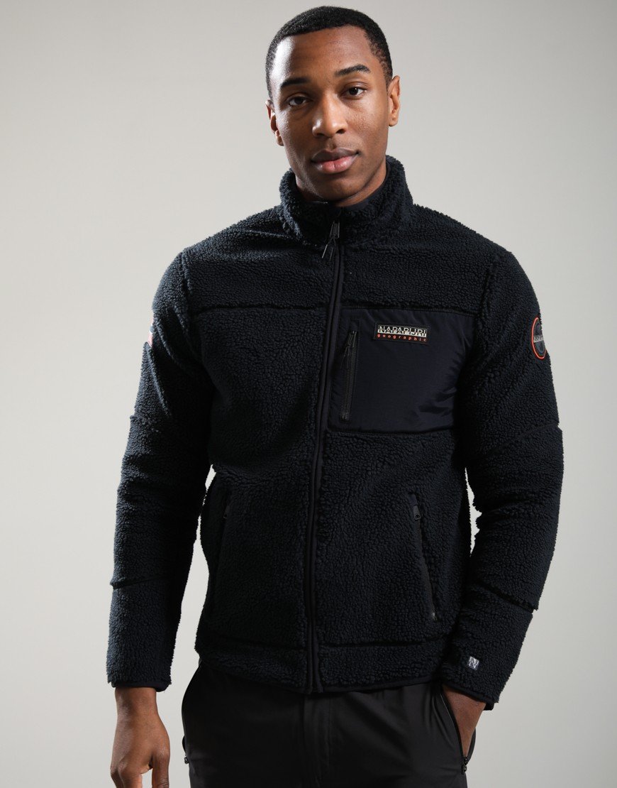 Napapijri Yupik Full Zip Fleece Black