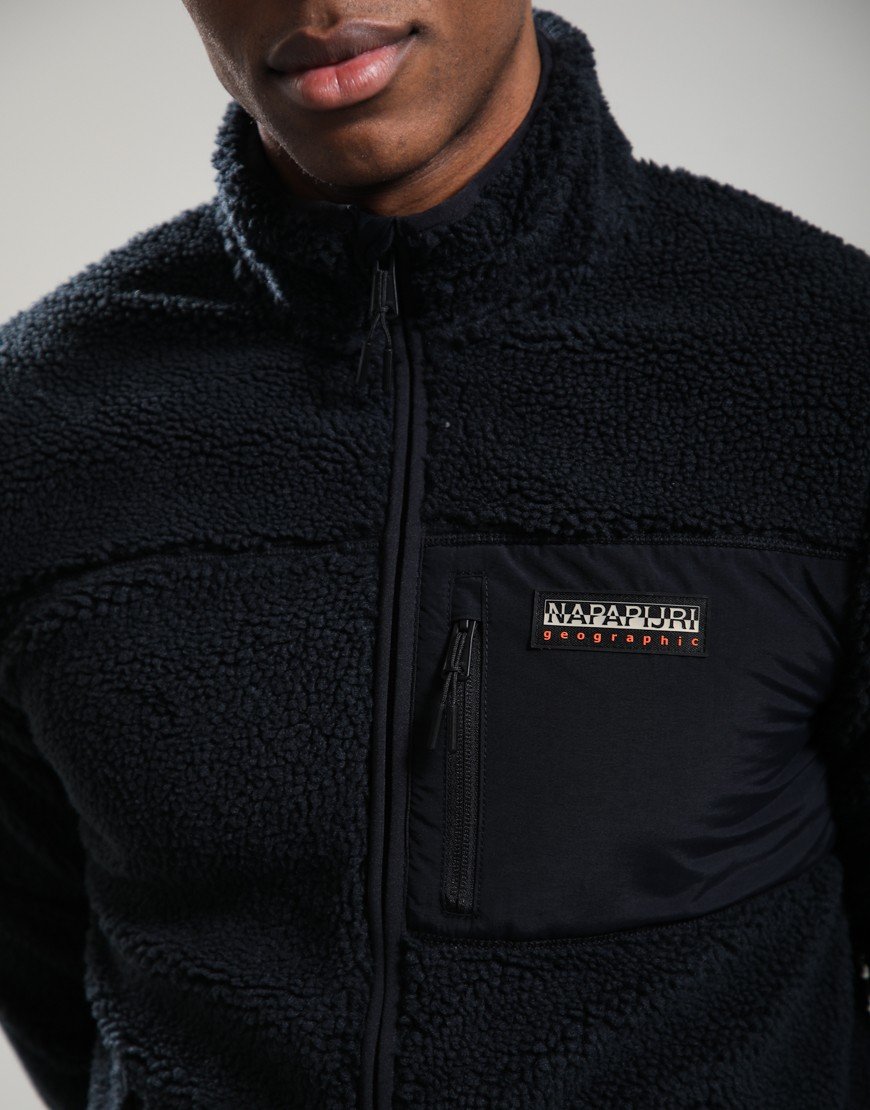 Napapijri Yupik Full Zip Fleece Black