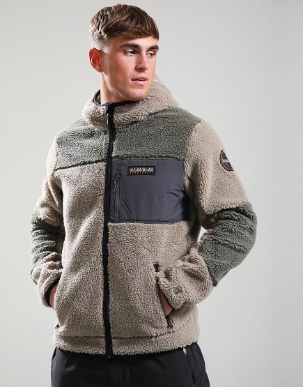 Napapijri Yupik Full Zip Fleece Cb Mcd