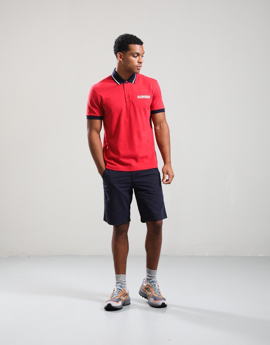 Napapijri E-Zeri Polo Shirt Red