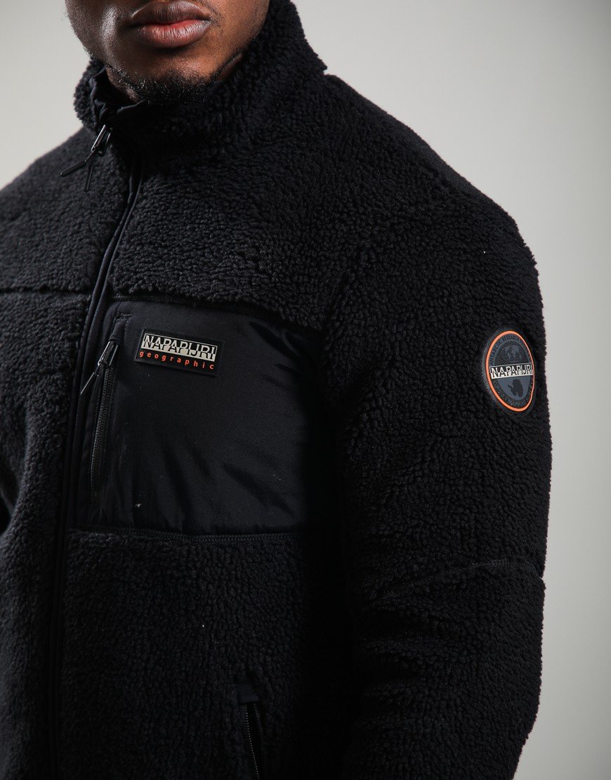 Napapijri Yupik Full Zip Fleece Black Beauty