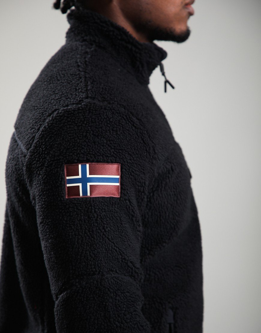Napapijri Yupik Full Zip Fleece Black Beauty