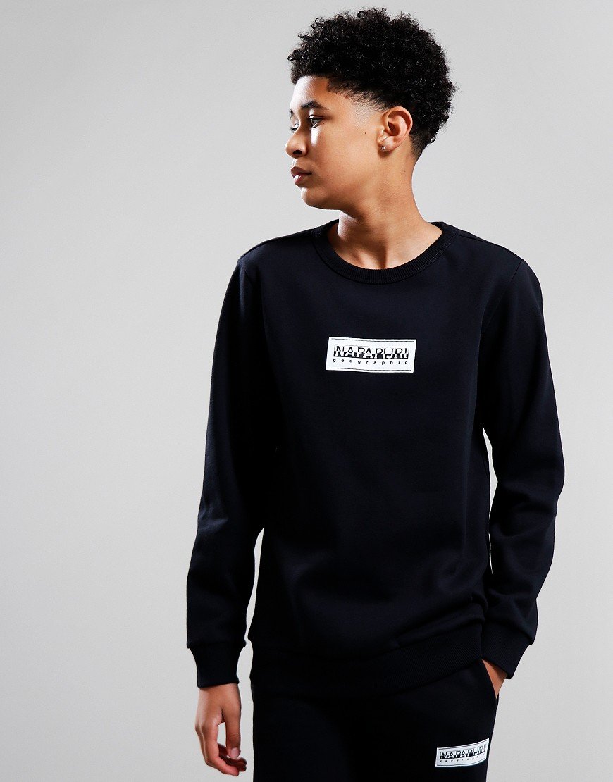 Napapijri Kids B-Chamois Crew Sweat Black